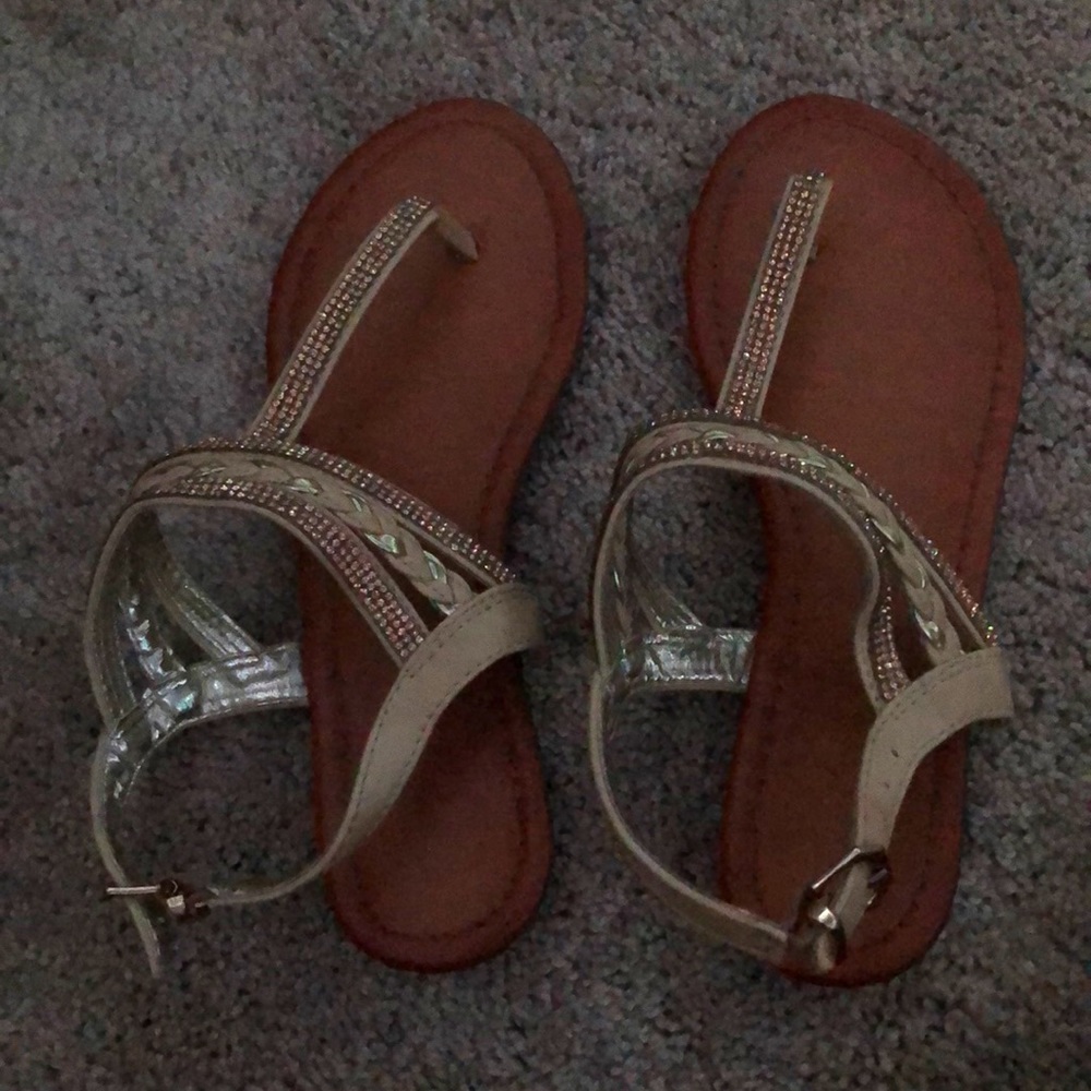 Gold Sandals